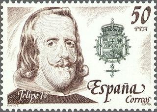 2555 - Reyes de España - Casa de Austria - Felipe IV (1606-1665)