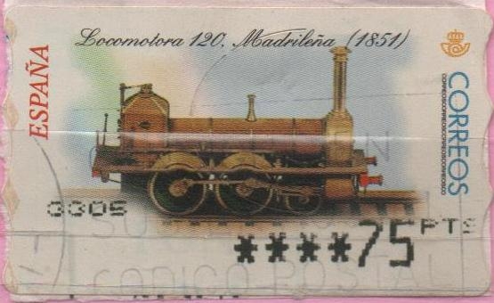 Locomotora Madrileña 1851