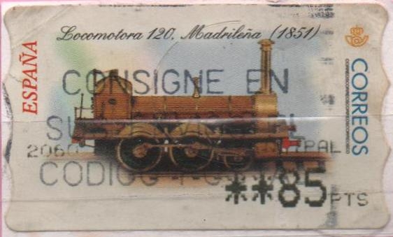 Locomotora Madrileña 1851