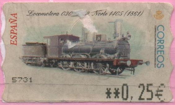 Locomotora 030 Norte 1861