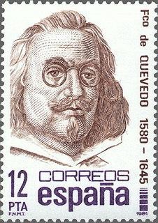 2619 - Centenarios - Francisco de Quevedo (1850-1645)