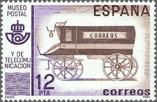 2638 - Museo postal - Furgón de correo del s. XIX