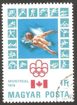 2503 - Olimpiadas de Montreal, natación