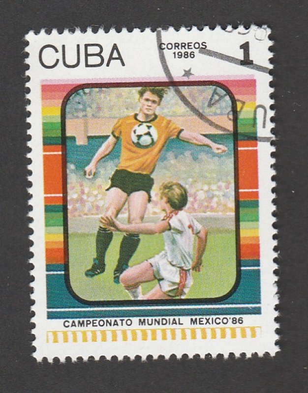 Campeonato mundial fútbol México 1986