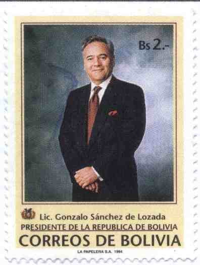 Licenciado Gonzalo Sanchez de Lozada - Ex-Presidente de Bolivia