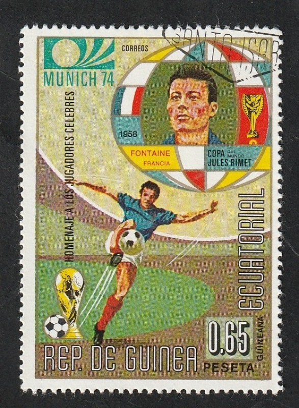 39 - Mundial de fútbol Munich 74, Fontaine de Francia