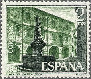 2130 - Serie turística - Plaza del Campo (Lugo)