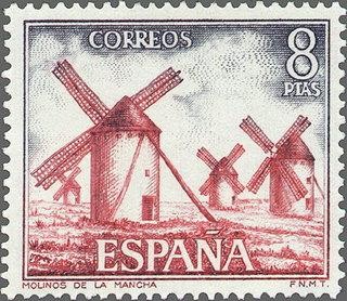 2133 - Serie turística - Molinos de La Mancha (Ciudad Real)