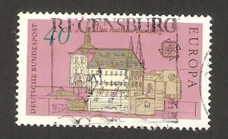 816 - Europa Cept, Ayuntamiento de Bamberg