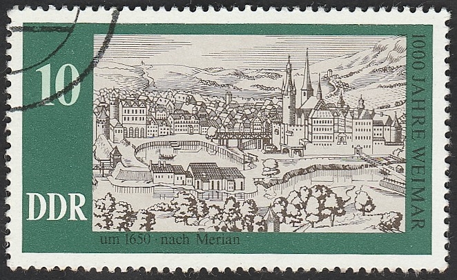 1767 - Milenario de la ciudad de Weimar