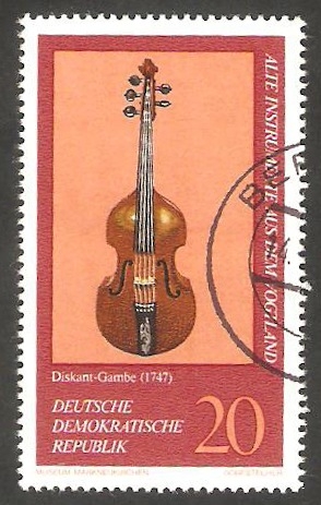 1901 - Instrumento musical de Vogtland, viola