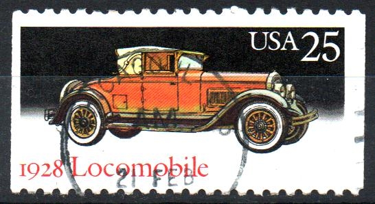 AUTOMÓBILES  CLÁSICOS.  LOCOMOBILE  1928.