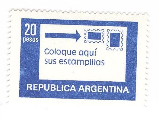 Coloque aquí sus estampillas