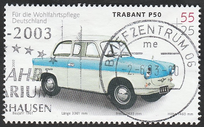 2120 - Automóvil Trabant P50, VEB Sachsenring