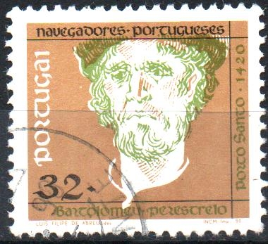 NAVEGANTES  PORTUGUESES.  BARTOLOMEU  PERESTRELO.  