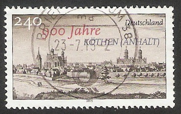 2946 - 900 Anivº de la ciudad de Kothen, Anhalt