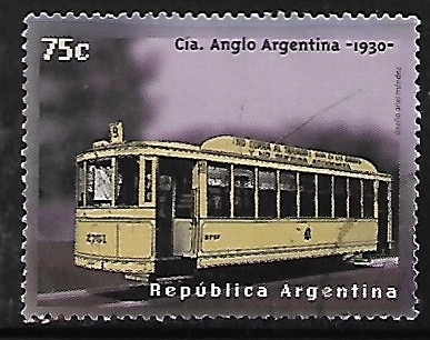 Tranvía: Compañía Anglo-Argentina, 1930