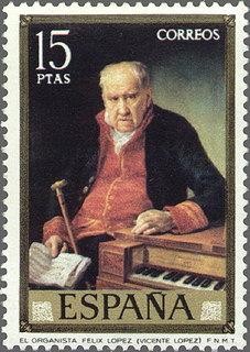 2153 - Vicente López Portaña - El organista Félix López