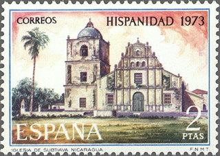 2155 - Hispanidad. Nicaragua - Iglesia de Subtiava