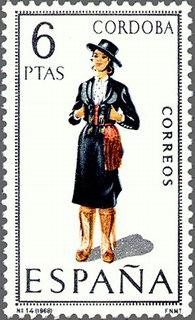 1840 - Trajes títpicos españoles - Córdoba