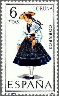 1841 - Trajes títpicos españoles - Coruña