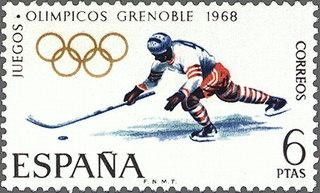 1853 - X Juegos Olímpicos de invierno en Grenoble - Hockey sobre hielo