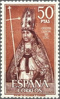 1962 - Personajes españoles - Rodrigo Ximénez de Rada (1170-1247)