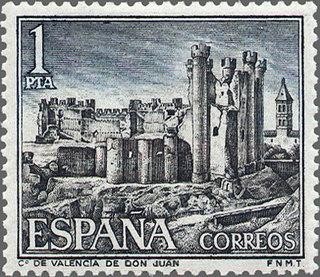 1977 - Castillos de España - Valencia de Don Juan (León)