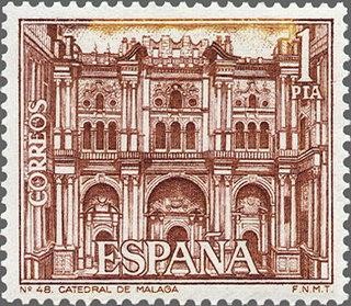 1983 - Serie turística - Catedral de Málaga