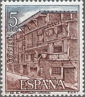 1987 - Serie turística - El Portalón, Vitoria