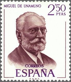 1994 - Literatos españoles - Miguel de Unamuno (1864-1936)