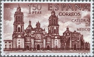 1997 - Forjadors de América. Méjico - Catedral de Méjico