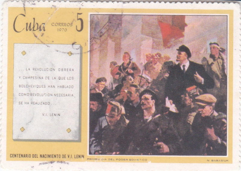 centenario nacimiento de V.Lenin