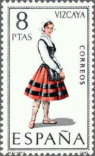 2016 - Trajes típicos españoles - Vizcaya