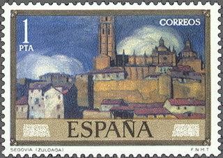 2020 - Ignacio de Zuloaga - Vista de Segovia