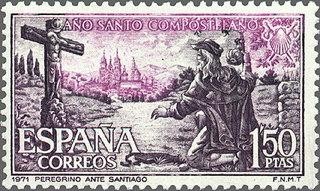 2064 - Año Santo Compostelano - Peregrino