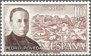 2181 - Personajes españoles - Padre Pedro Poveda (1874-1936)