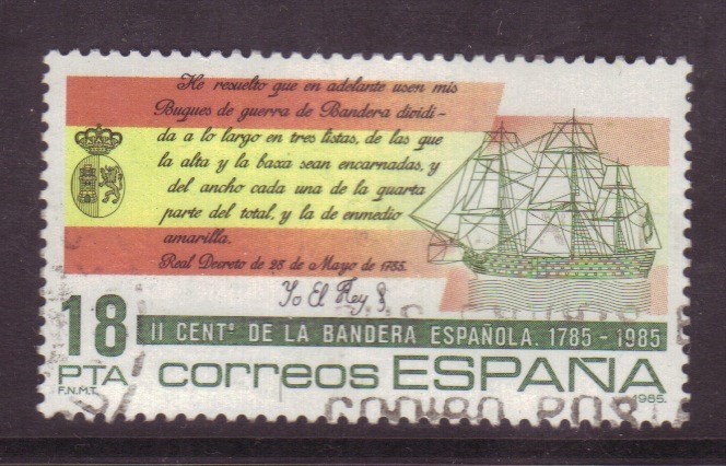 II cent. bandera española