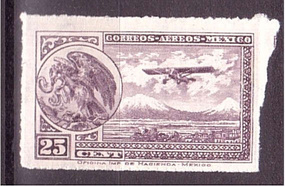 Escudo Nacional y aeroplano