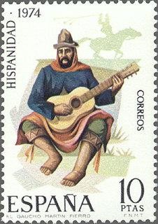 2216 - Hispanidad-Argentina - El Gaucho Marín Fierro