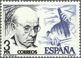 2379 - Centenario del nacimiento - Pau Casals (1876-1973)