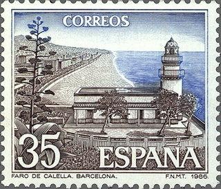 2838 - Paisajes y monumentos - Faro de Calella (Barcelona)