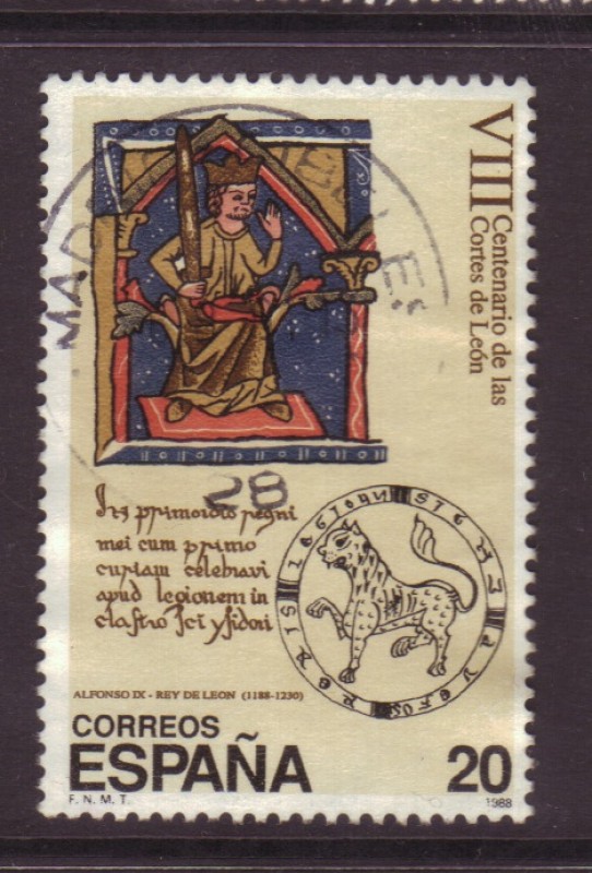 VIII CENT. CORTES DE LEÓN