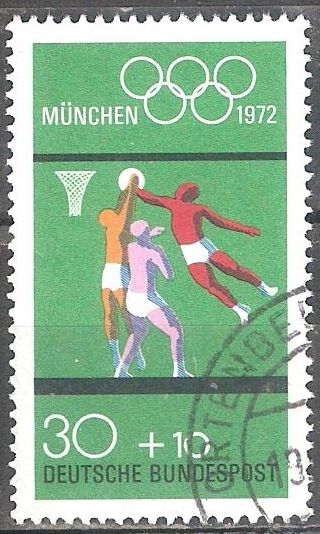 587 - Olimpiadas de Munich, Baloncesto