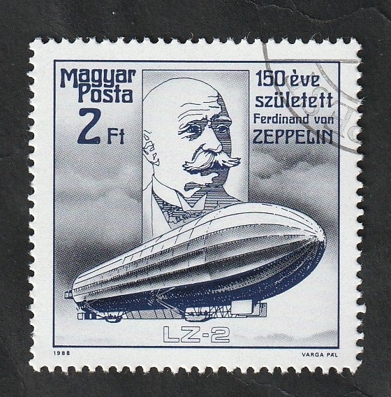 3146 - 150 Anivº del nacimiento de Ferdinand von Zeppelin