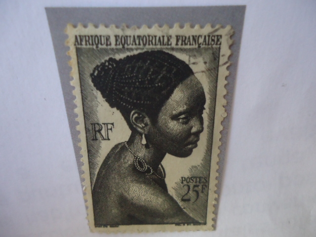 África Ecuatorial Francesa-Colonias - Chica Bacongo.