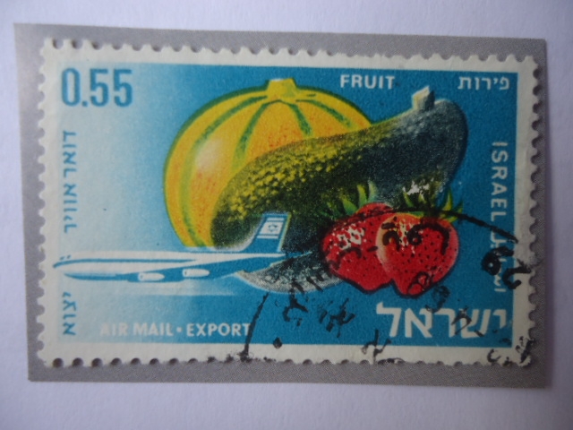 Airmail-Export - Israel Exporta Frutas - Melón, Fresa.