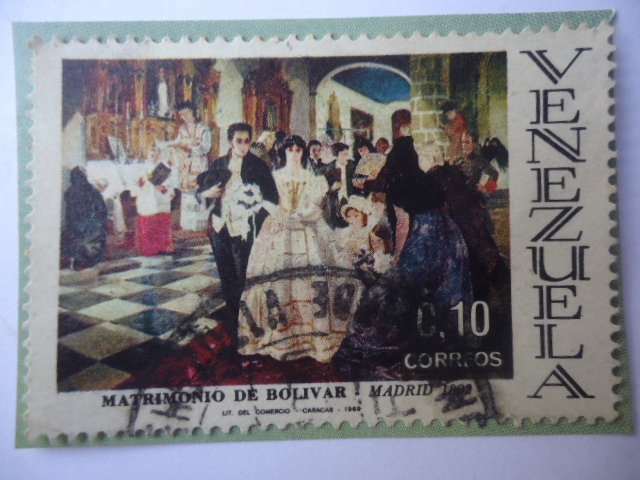 Matrimonio de Bolivar- Madrid 1802 - Serie:Simón Bolívar en España.