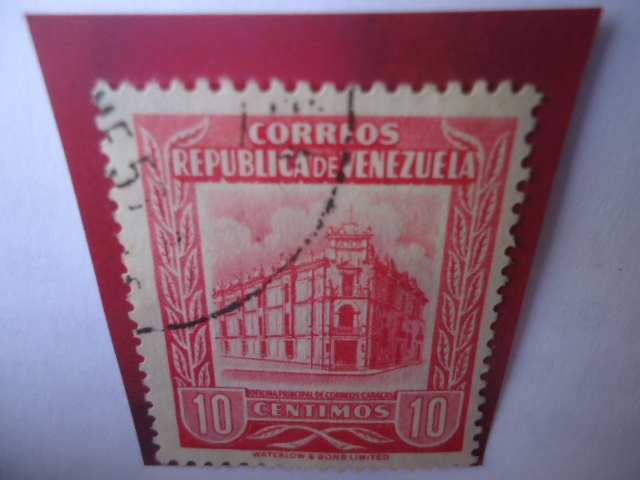 E.E.U.U. de Venezuela - Oficina Principal Correos de Caracas 1955