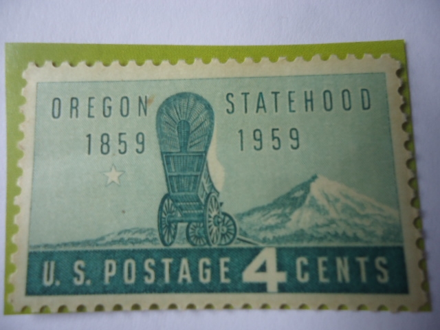 Oregon Statehood, 1859-1959 - 100 Años del Estado Oregon (1859-1959)